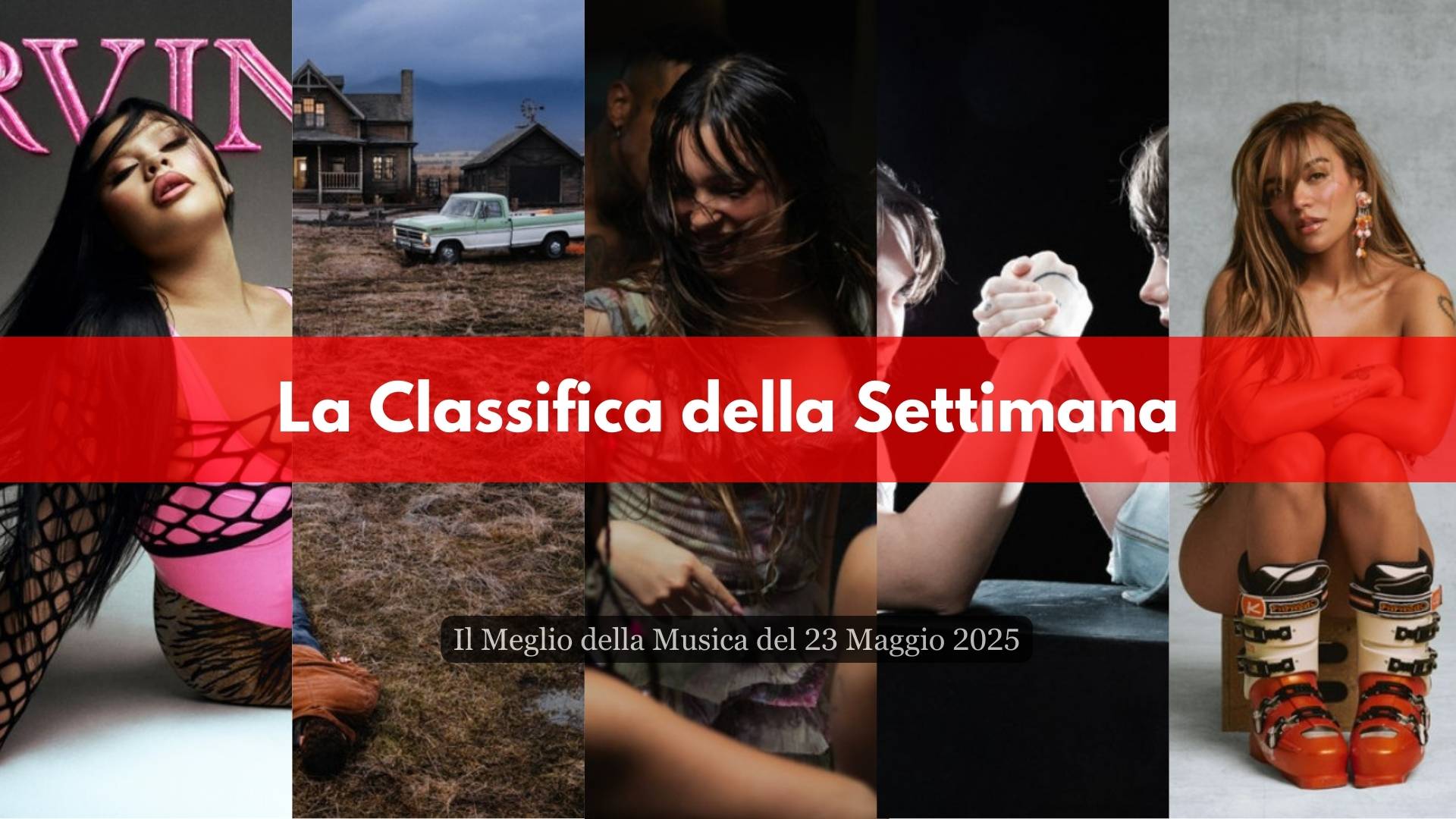 Gli Album più importanti, i Singoli di maggiore successo e le Release imprescindibili, tutto questo nella nuova Classifica Settimanale, l'unica indipendente.