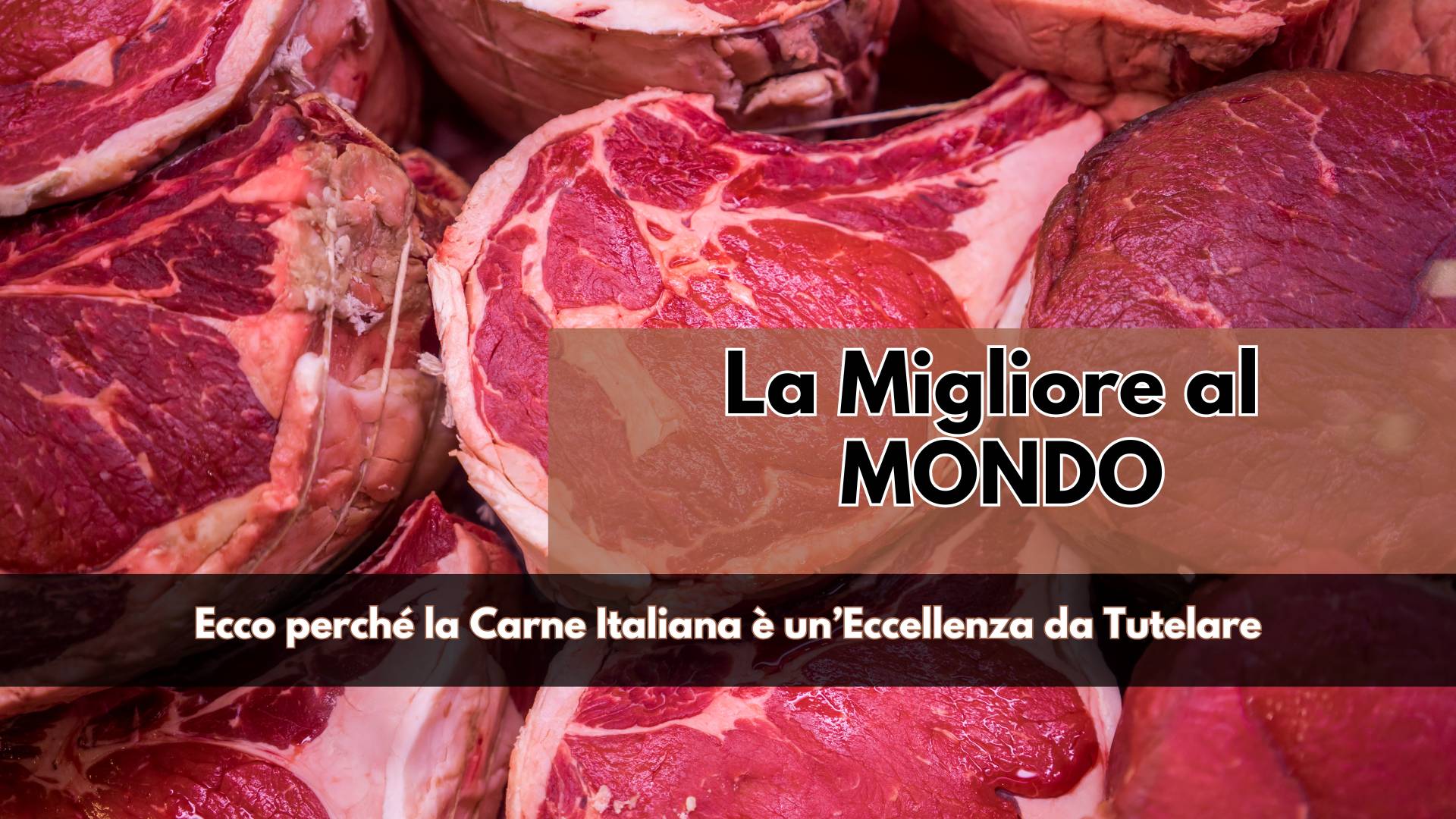 Oltre l'Etichetta: Carne Italiana la migliore al mondo, tra gusto, tradizione e salute, un'Eccellenza da Tutelare dal Piemonte alla Sicilia