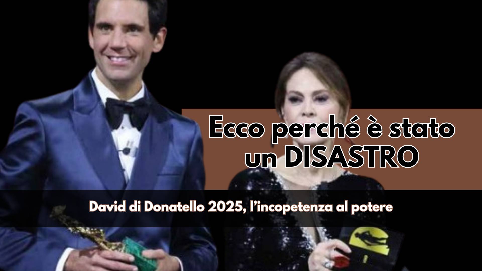 Pressapochismo, cerimonia imbarazzante, richieste di denaro pubblico per un settore autoreferenziale, ecco perché il flop dei David di Donatello era prevedibile