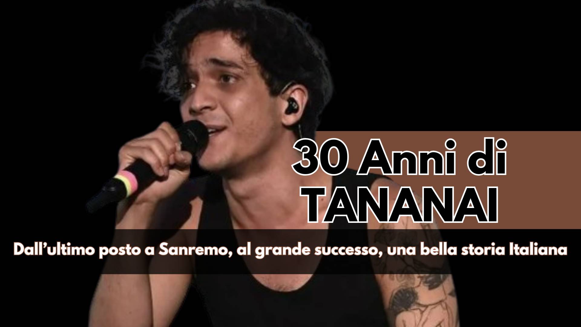 Dalla "stonatura" al primo Sanremo, al grande successo, Tananai è la dimostrazione che il Cantautorato Italiano esiste ancora ed è più vivo che mai