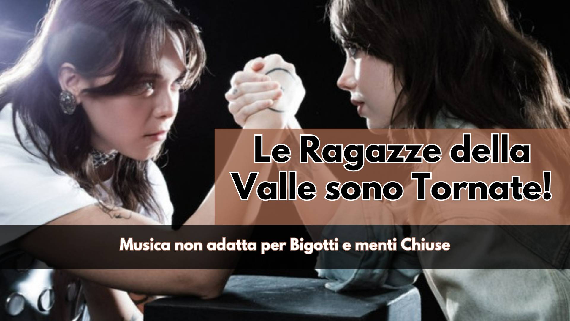 Le Ragazze della Valle è un Album che ci fa riflettere sulla Società, temi forti, raccontati con semplicità da due ragazze senza paura: Vale LP e Lil Jolie