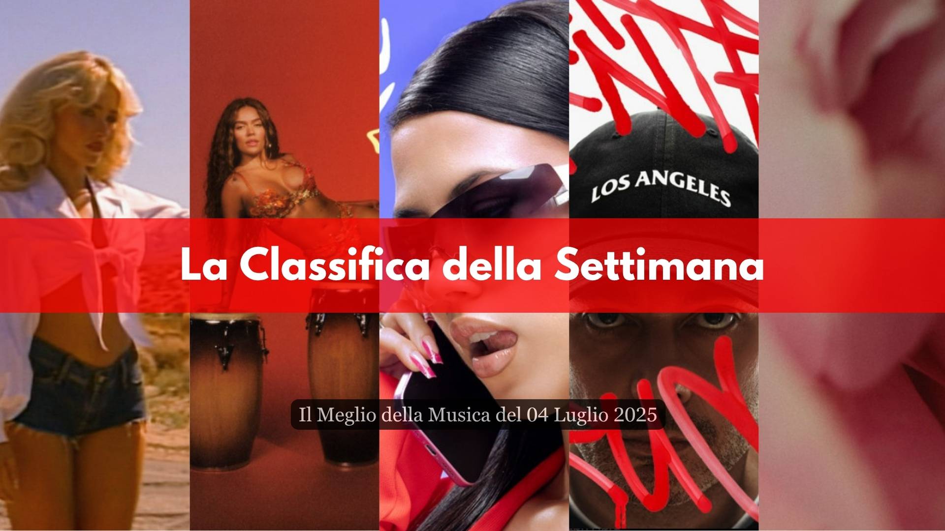 I 10 Album migliori del momento, i 30 Singoli di maggiore successo e le Release della settimana imperdibili, tutto questo nella Nuova Classifica. La Super Lista!