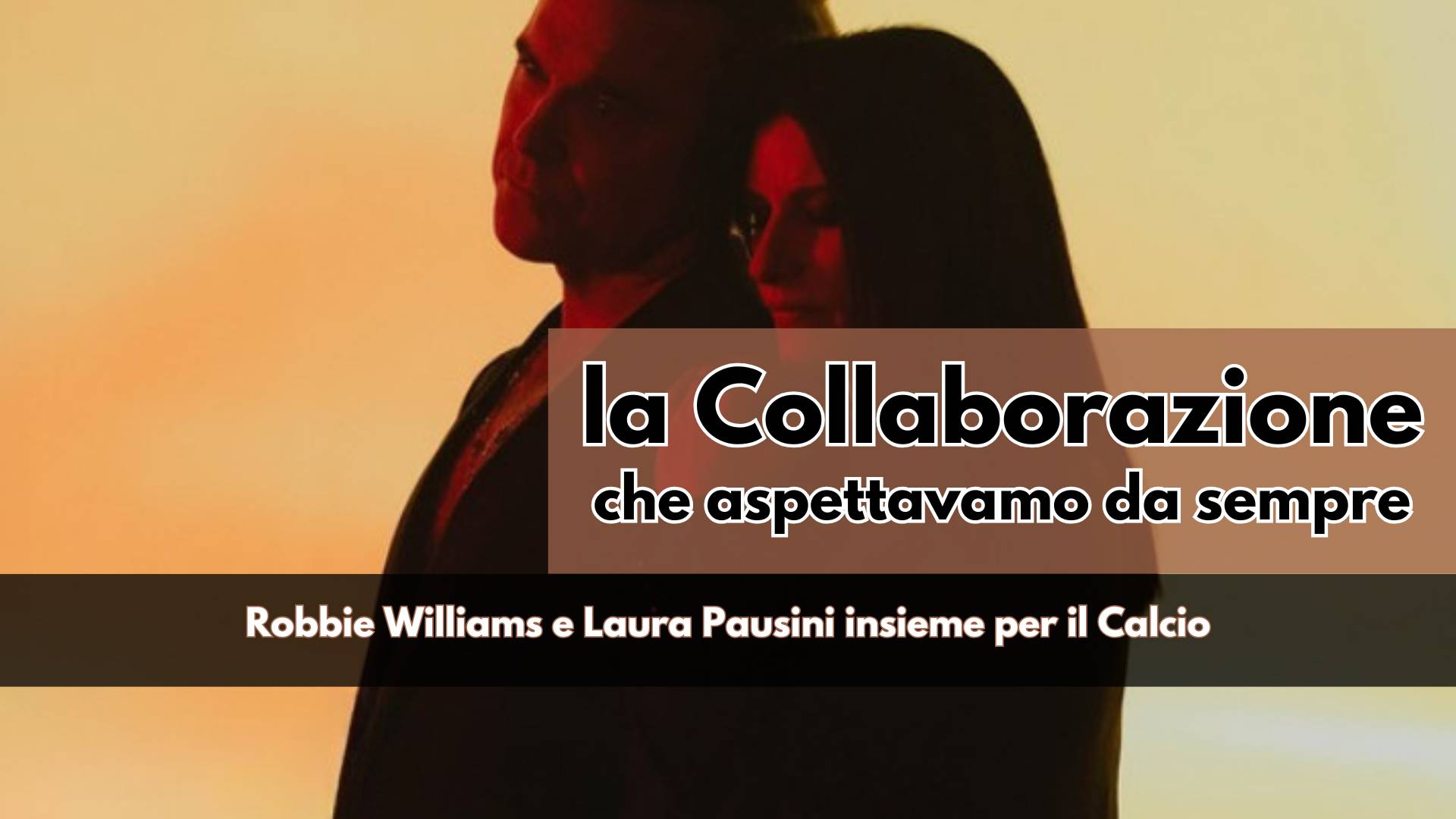 C'è forse un po' di nostalgia per un'epoca d'oro che non tornerà più ma ascoltare Robbie Williams Laura Pausini insieme in "Desire" resta qualcosa di magico