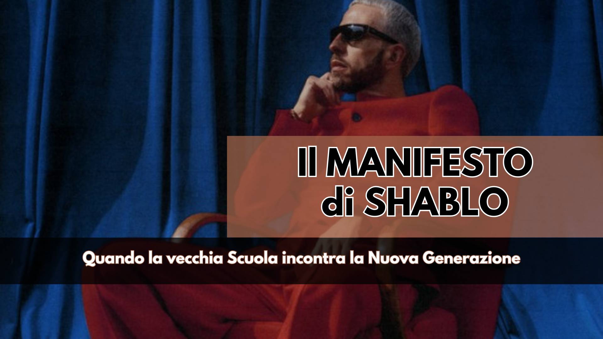 Forse qualcosa sta cambiando, anche nel Rap, il ritorno al passato si sta rivelando assolutamente contemporaneo ed azzeccato e Shablo detta la linea