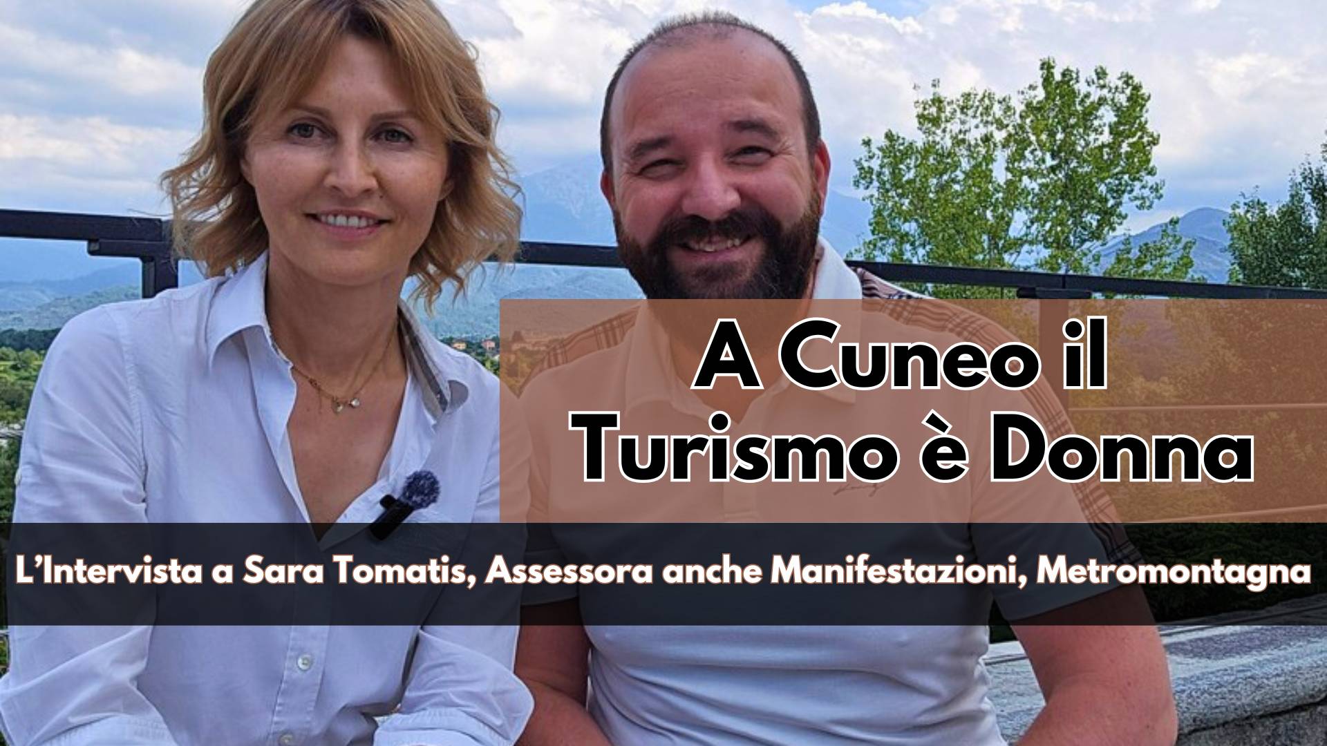 Abbiamo Intervistato l'Assessora delegata a Turismo, Manifestazioni e Metromontagna per conoscere meglio la Persona Sara Tomatis, dietro al suo impegno Politico