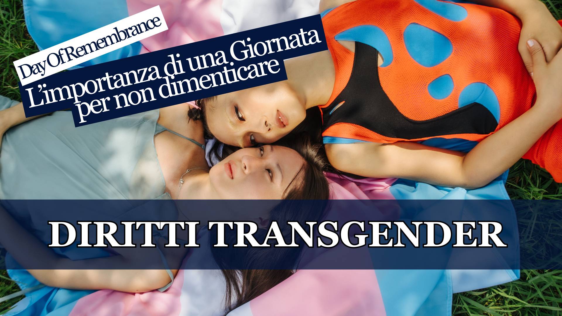 Il 20 Novembre non è solo una data sul calendario, è un momento di riflessione e ricordo, Transgender Day of Remembrance per non Dimenticare!