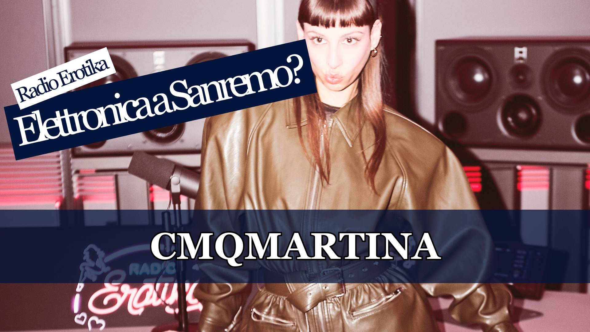 Il brano più innovativo ascoltato a Sanremo Giovani, Cmqmartina conferma la sua anima artistica unica tra elettronica, cantautorato e sound internazionale