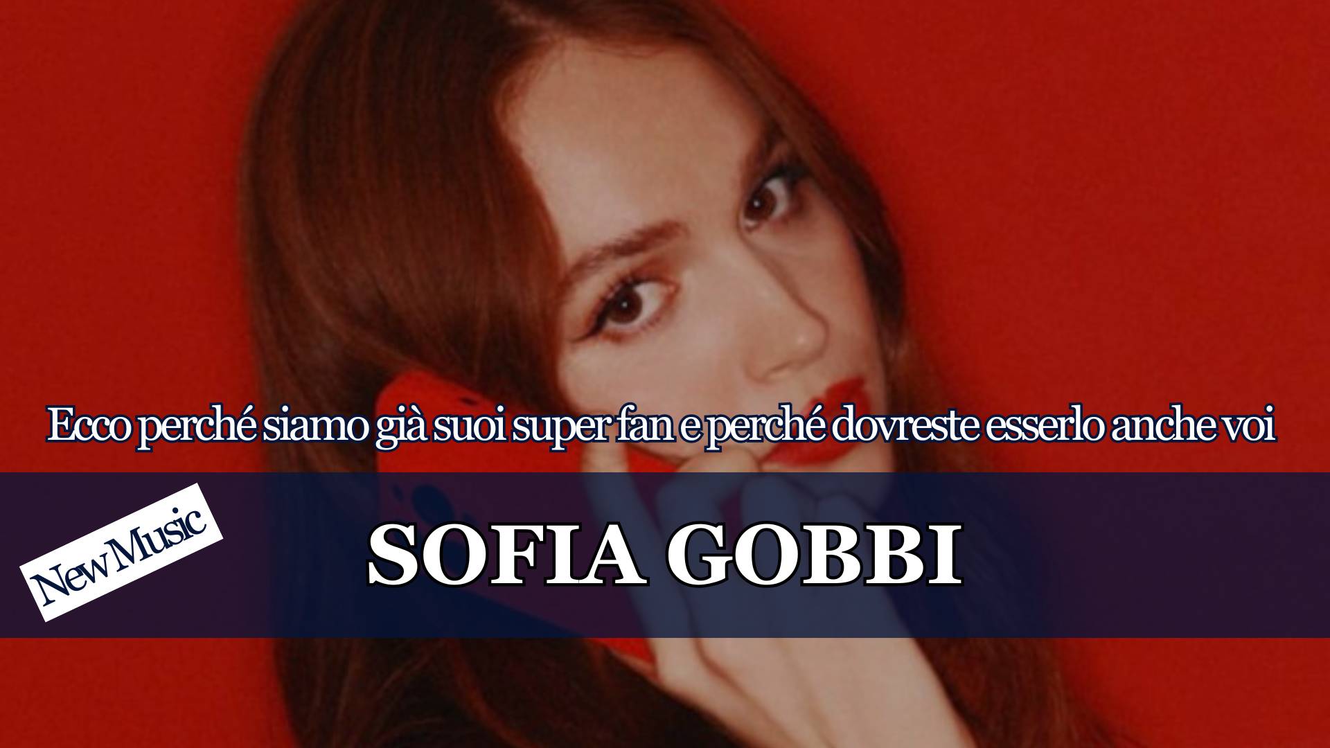 Vi consigliamo di segnare questo nome perché molto probabilmente farà parlare di sé ancora a lungo, Sofia Gobbi, l'Italoamericana che ci ha fatto innamorare