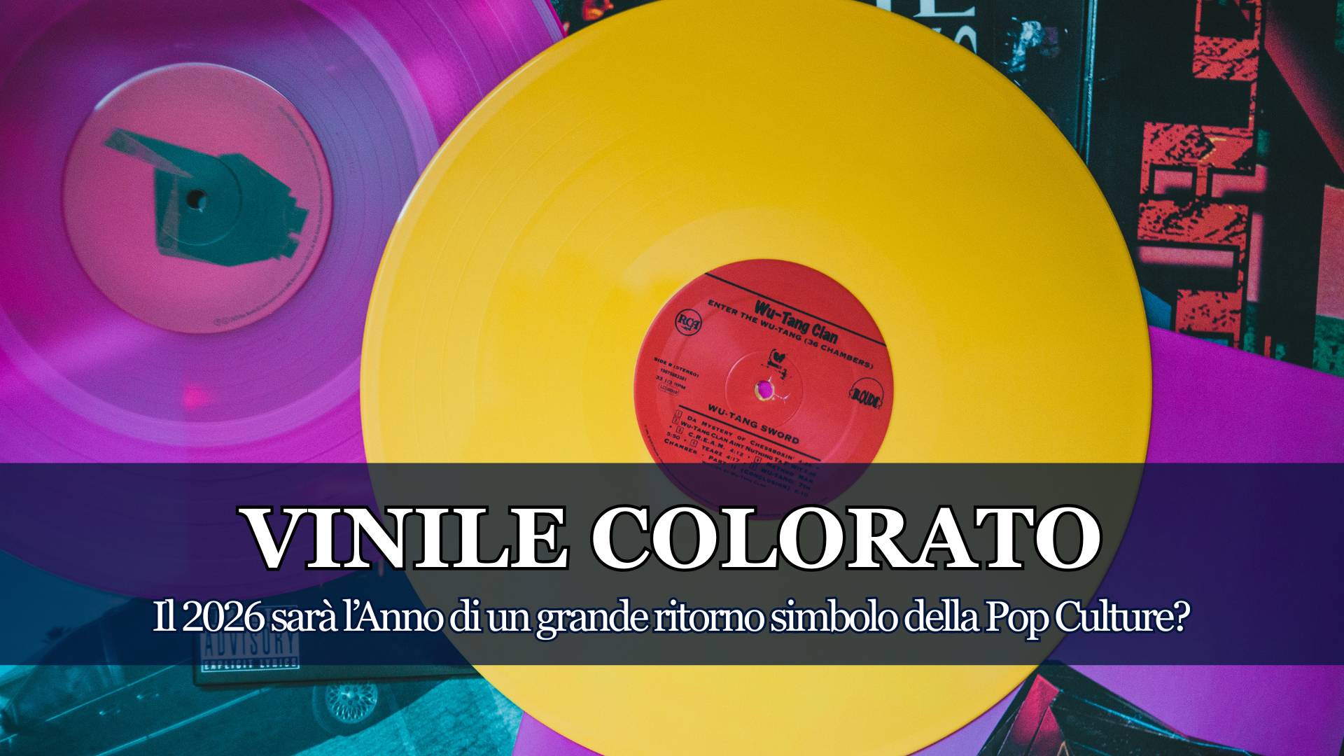 Un viaggio tra le Tendenze per il nuovo anno, ci svela che il ritorno del Vinile Colorato ormai non è solo una moda passeggiera ma un cult destinato a restare