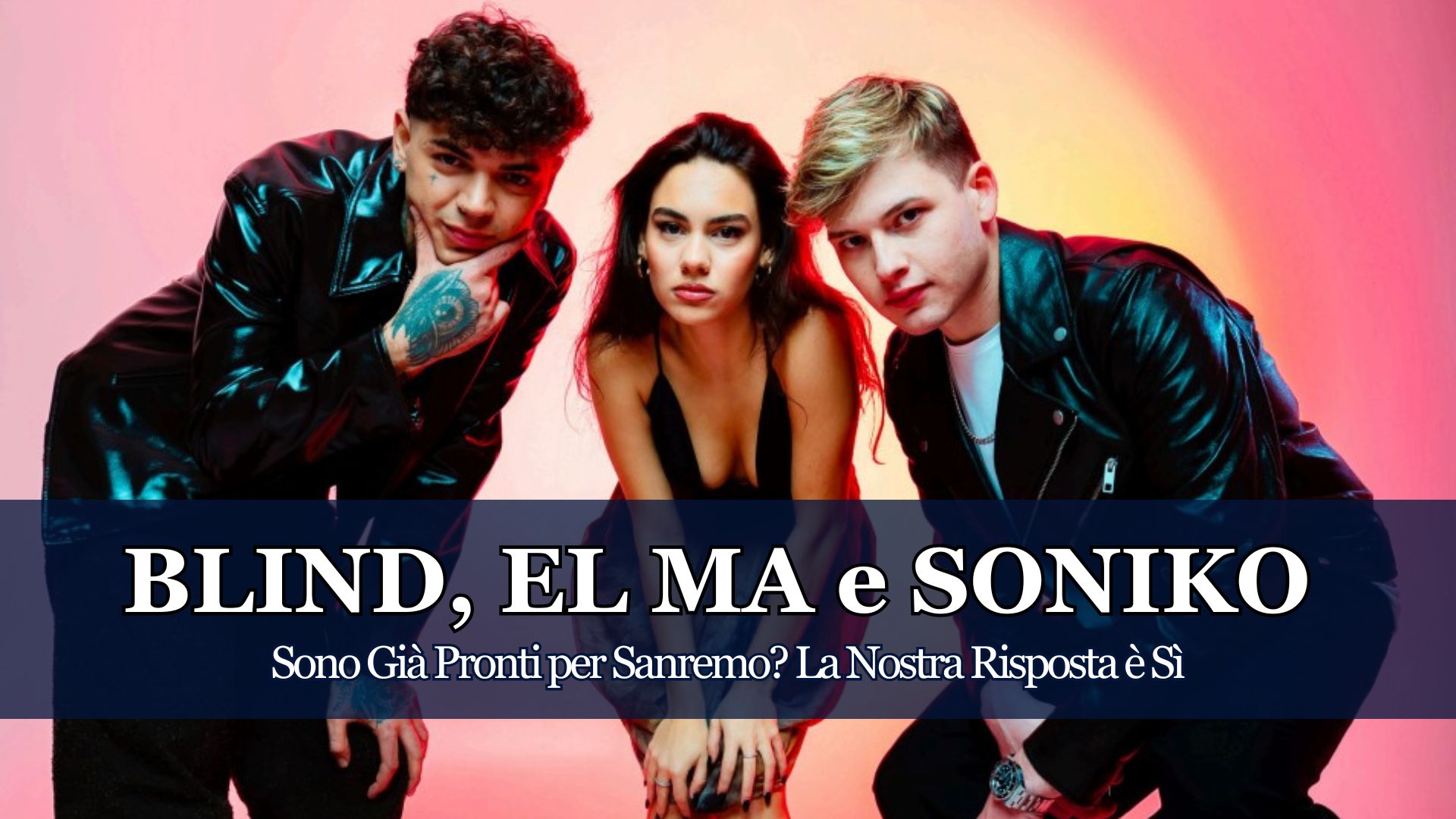 La Nostra risposta è Sì perché tutti e tre hanno già dimostrato di essere qualcosa di decisamente interessante. Blind, El Ma e Soniko con "Nei Miei DM"