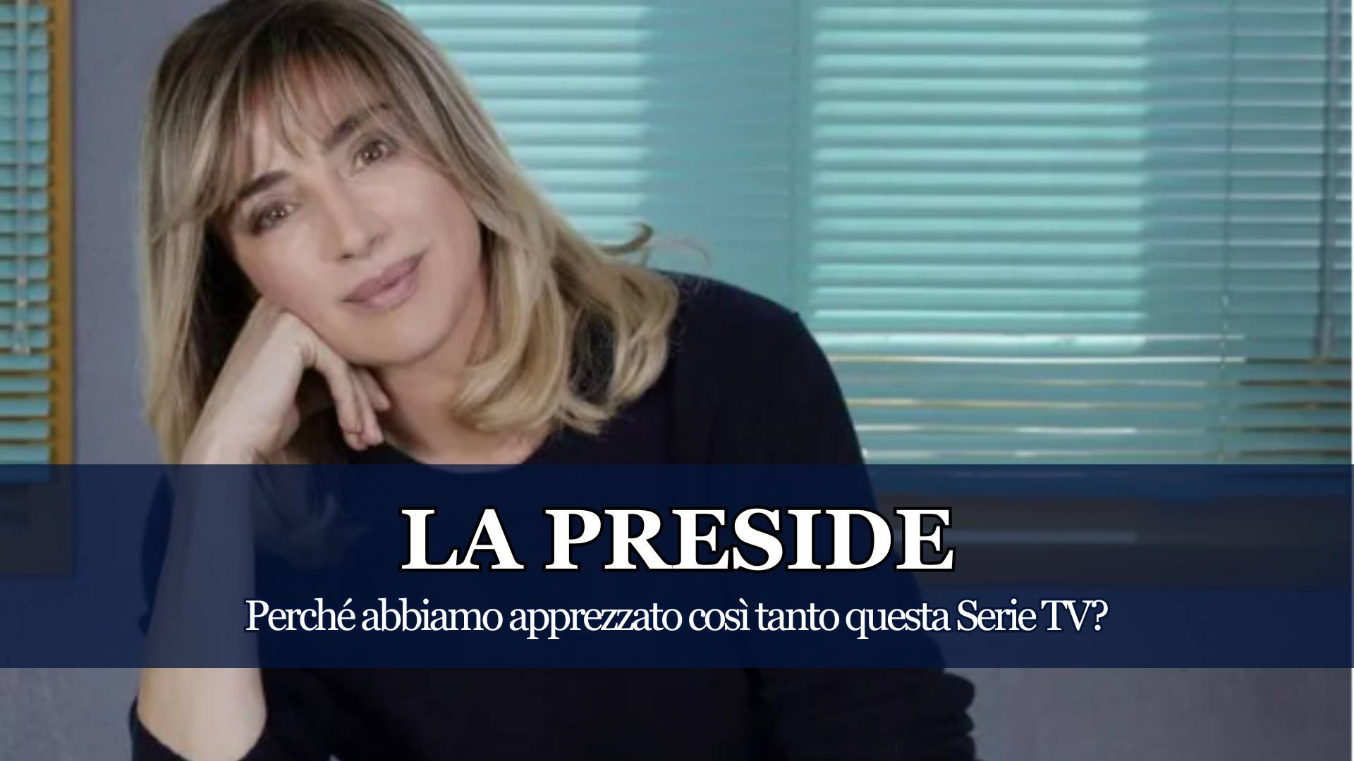 Una Storia Vera, tanti giovani Attori Promettenti, l'ottima Luisa Ranieri. Tutti gli ingredienti che fanno de "La Preside" una serie da vedere per capire