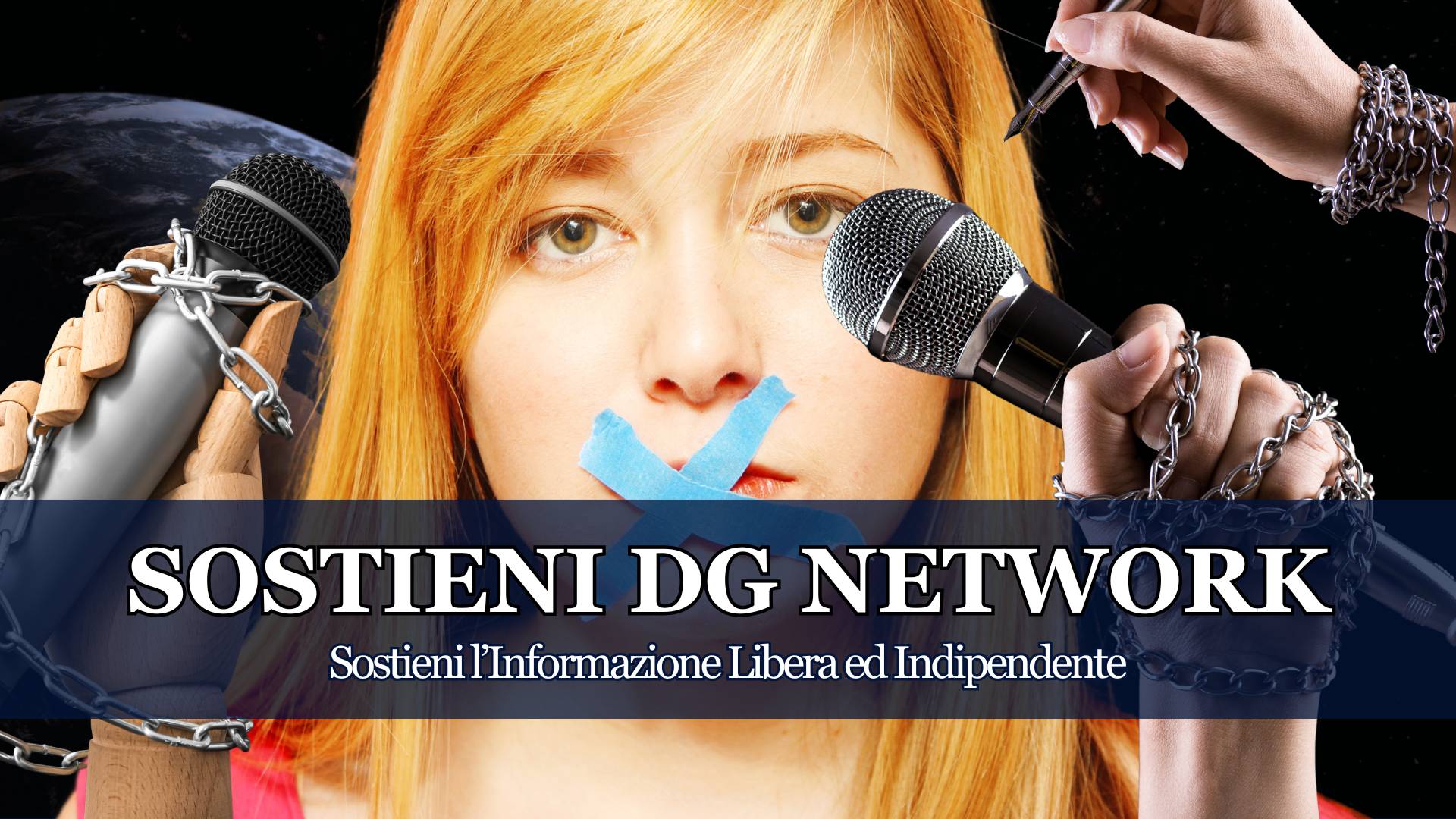 Sostieni DG Network se credi nel Giornalismo senza Etichette, se apprezzi ciò che facciamo ogni giorno, se la Libertà è un Valore per Te come lo è per Noi