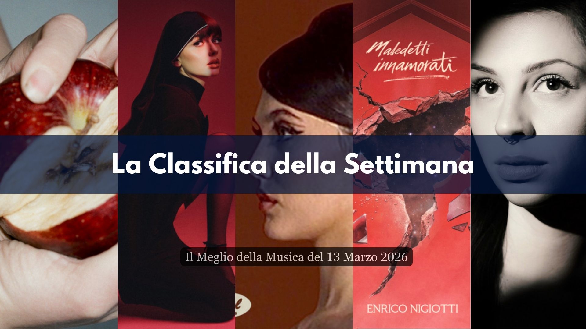 L'ondata Sanremese spazzata via (o quasi) da un'ondata di Novità di Altissimo Livello, la nostra Classifica cambia volto e ancora una volta ci lascia senza parole