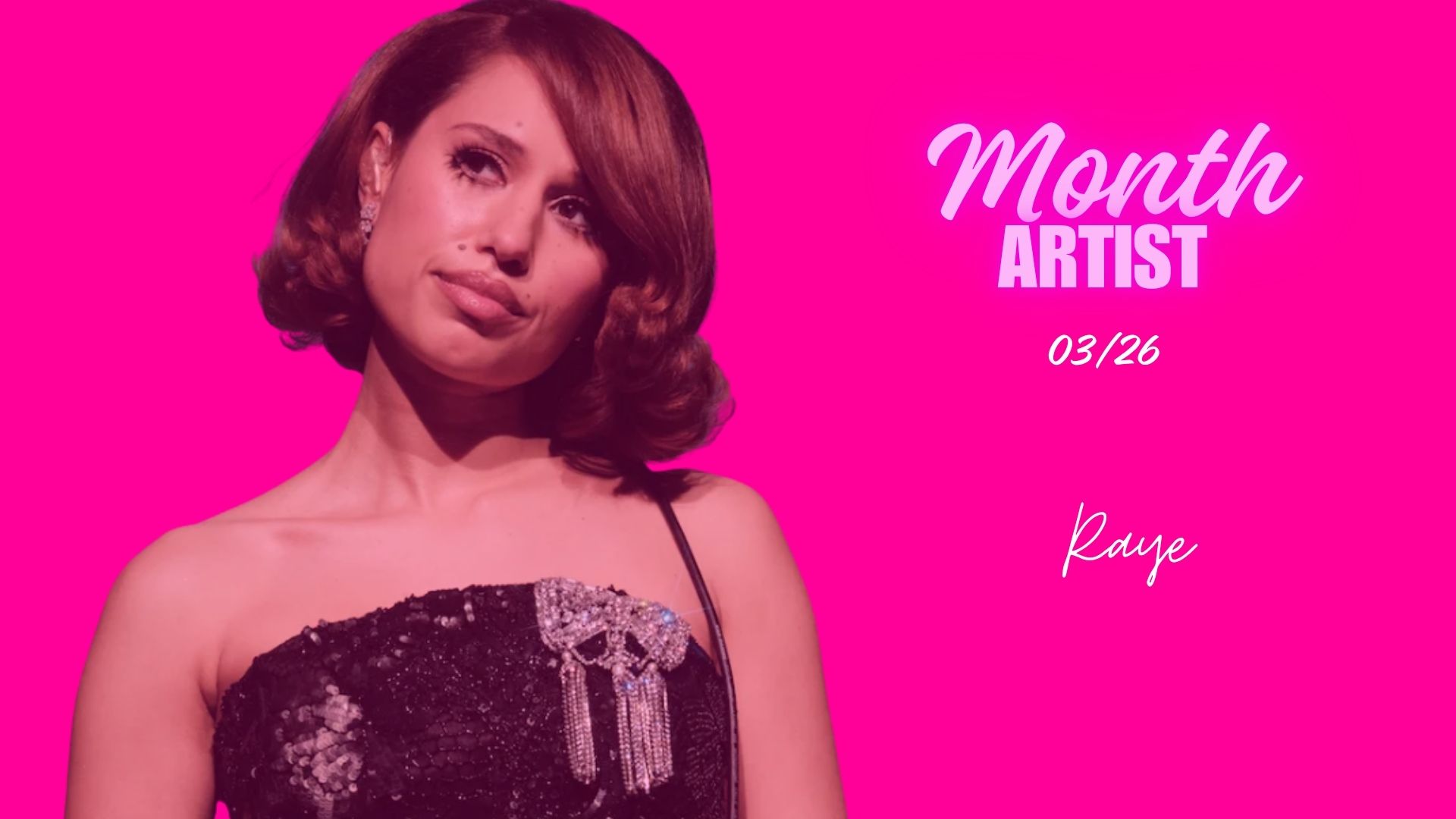 Dobbiamo celebrare il meglio di Marzo, ecco dunque l'Artista del Mese, dal 1999 il riconoscimento alla Musica più Influente per la nostra Community