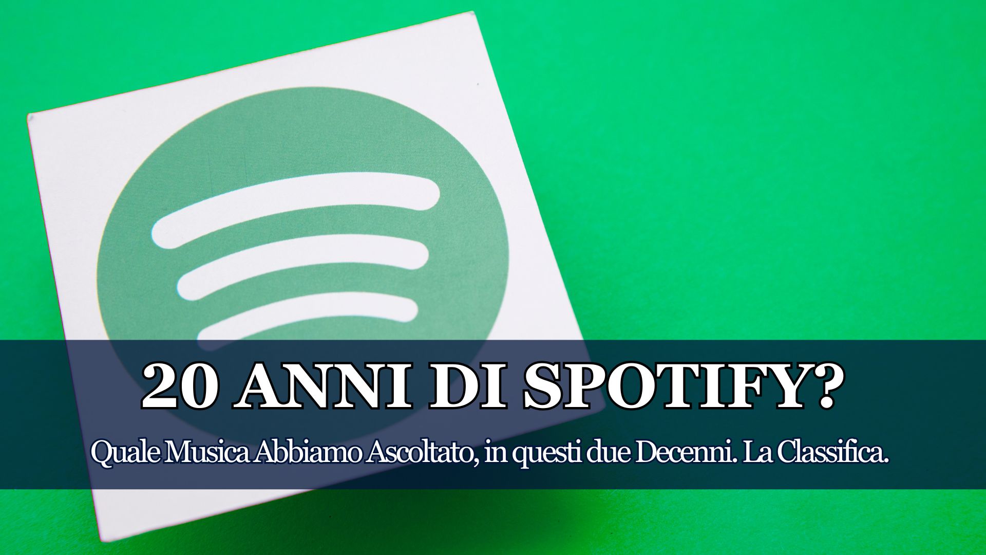 In realtà è in Italia solo dal 2013, abbiamo fatto una nostra speciale Classifica, con qualche riflessione, sul nostro Spotify dalla prima iscrizione ad oggi