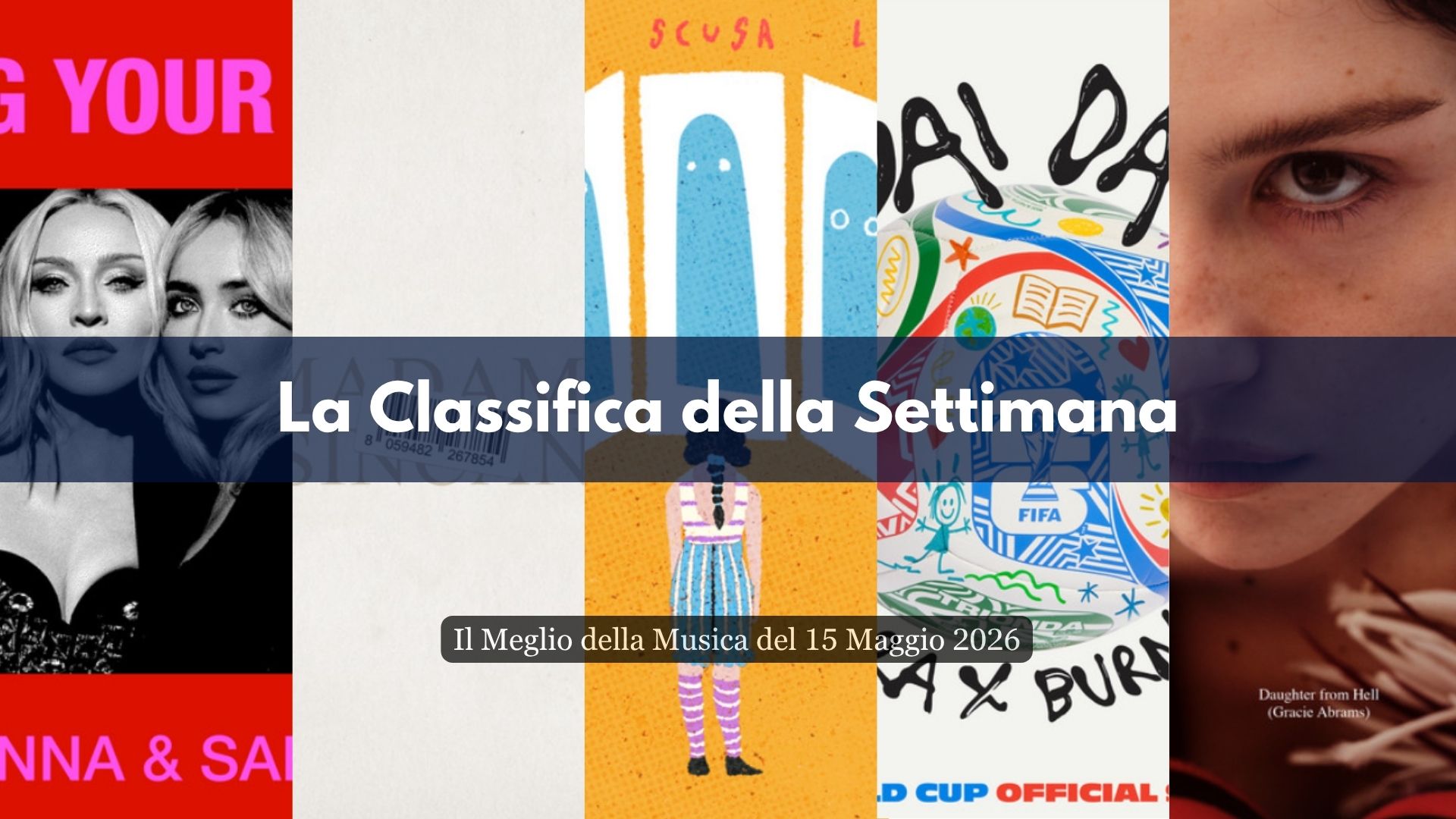 La Nuova Classifica della Migliore Musica del Momento ci regala Novità Assolute, Grandi Ritorni e ancora una Volta un Cambio al Vertice molto importante
