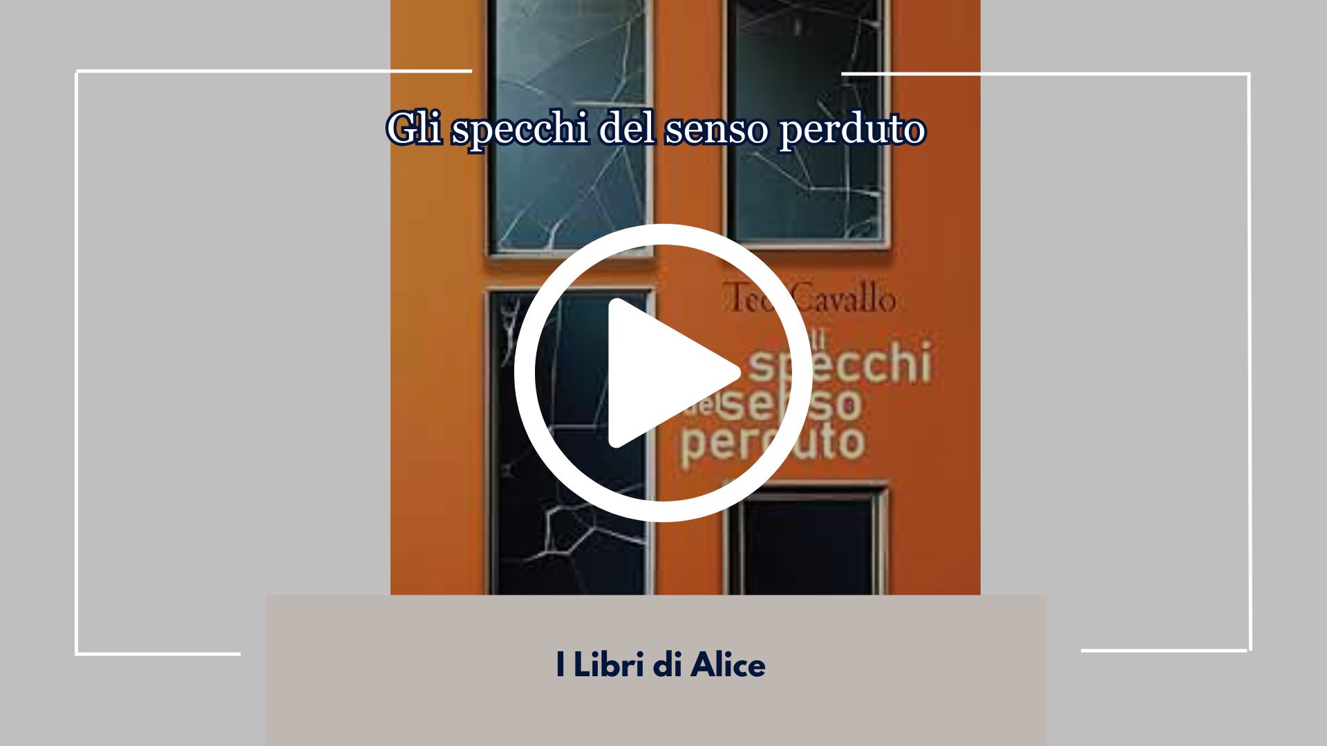Qual è il significato della vita? Una domanda semplice; una domanda che tendeva a farsi pressante con il passare degli anni. Gli Specchi del Senso Perduto