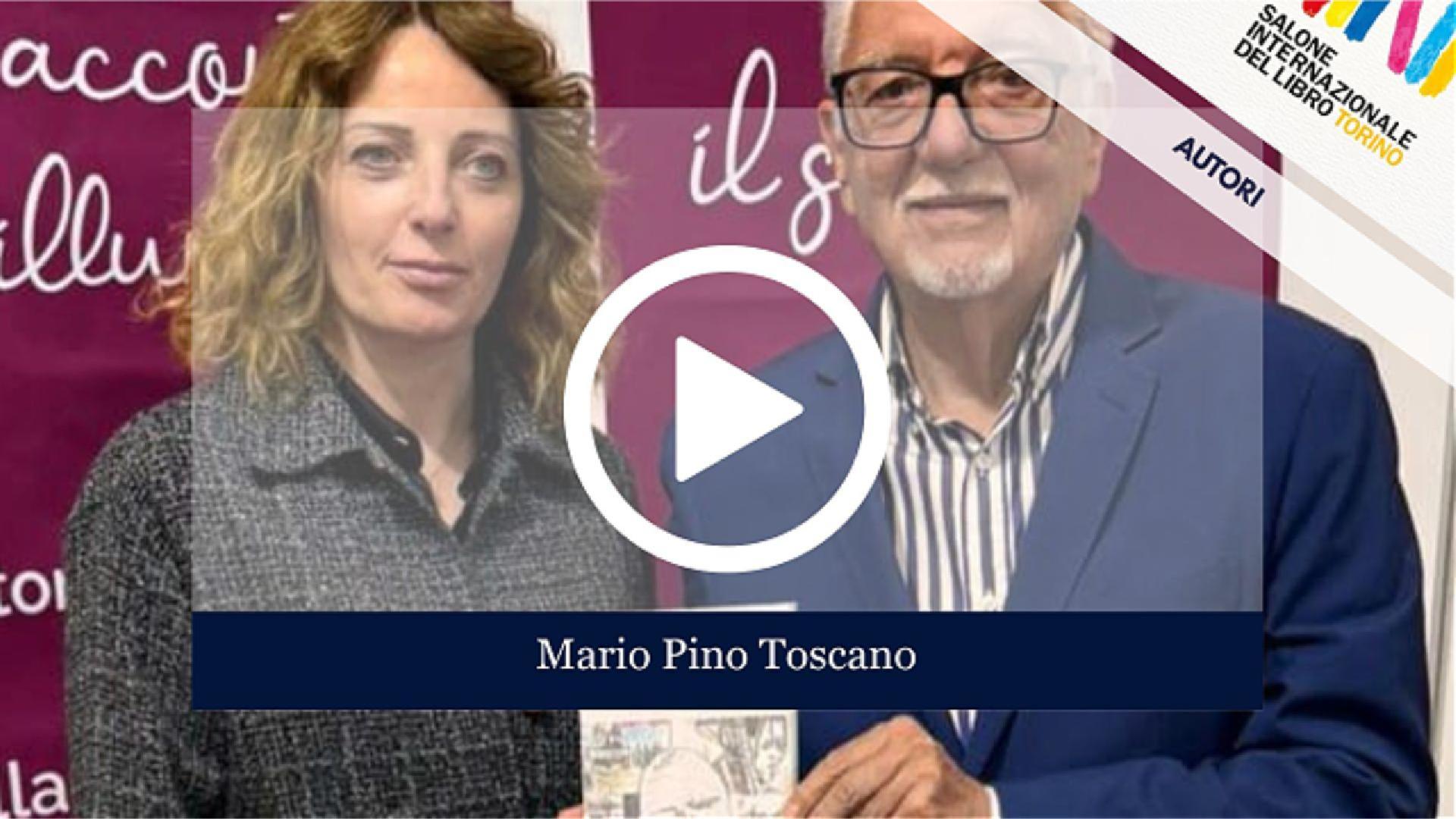 Al Salone del Libro di Torino abbiamo conosciuto, grazie a Gambini Editore, Mario Pino Toscano, un Poeta dalla penna raffinata che combatte il male del mondo, con l'Amore