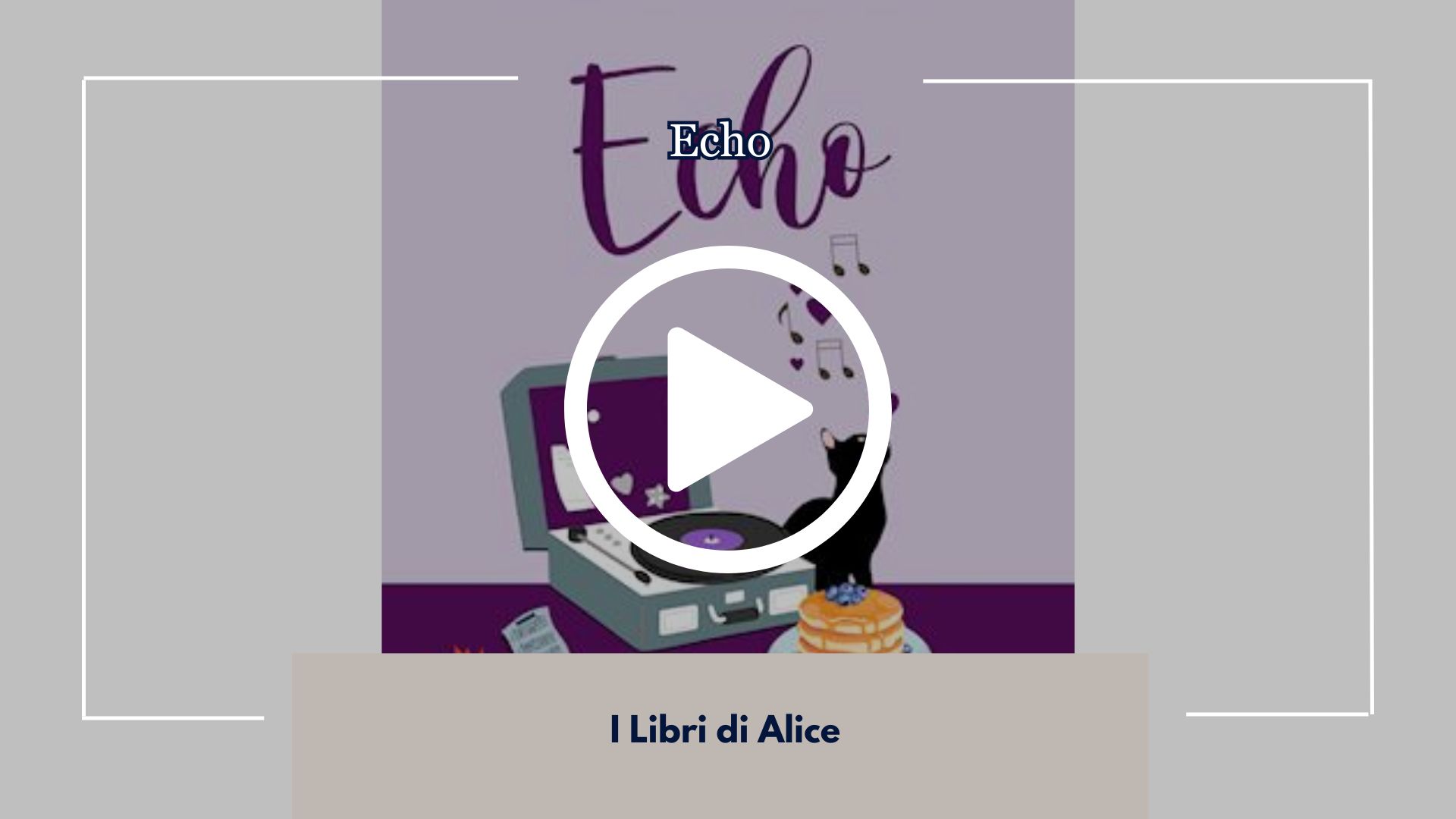 Nuova Recensione dal Nostro Book Club "I Libri di Alice" per Echo, l'opera di Rachel Sandman. La vita è fatta di incontri. O, per meglio dire, è fatta di attimi