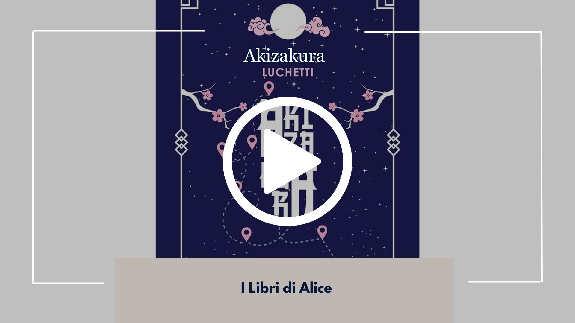 Nuova Recensione dal Nostro Book Club "I Libri di Alice" per Akizakura, il Libro di Natascia Luchetti. Questa storia celebra il ragazzo che abita nei raggi della luna