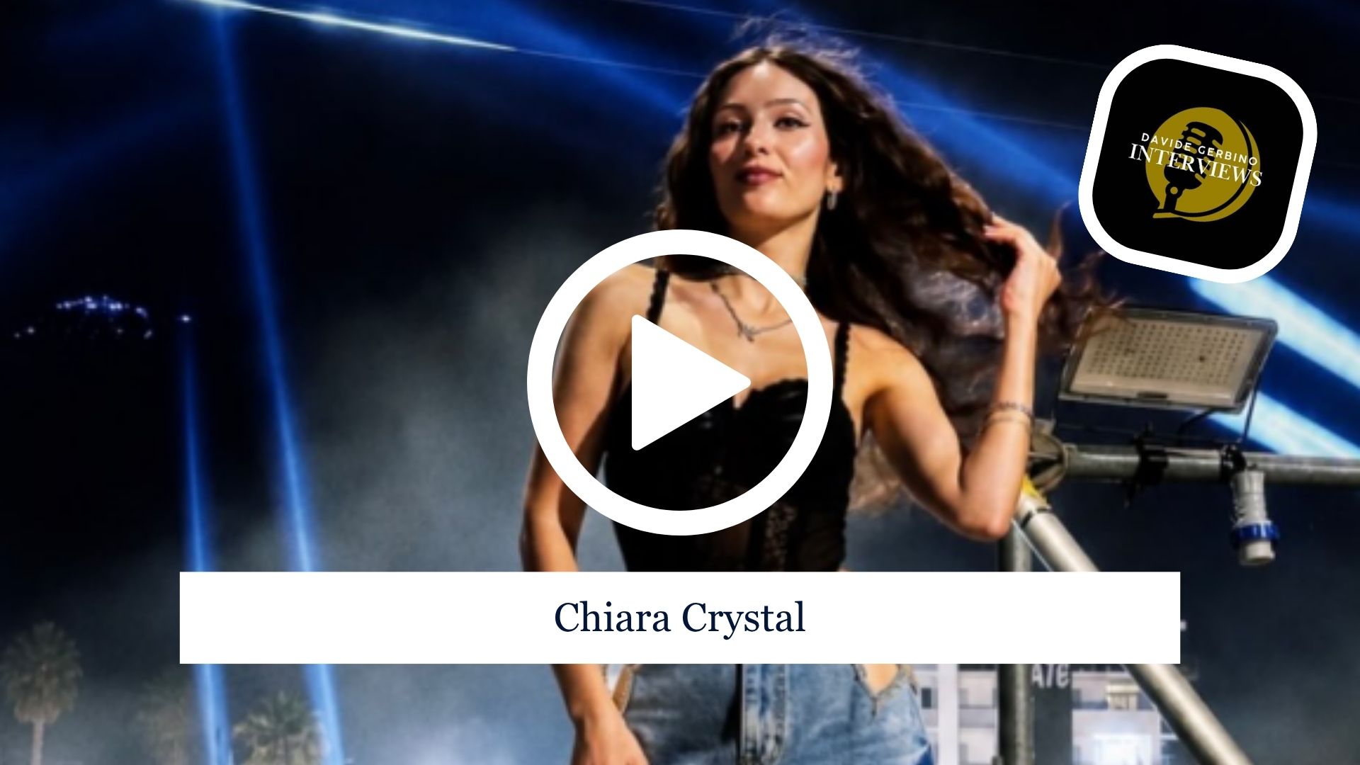 Abbiamo fatto una Chiacchierata con Chiara Crystal, un'Artista Emergente molto Interessante che scoprimmo a Sanremo e che s'è Raccontata nel nostro Programma TV