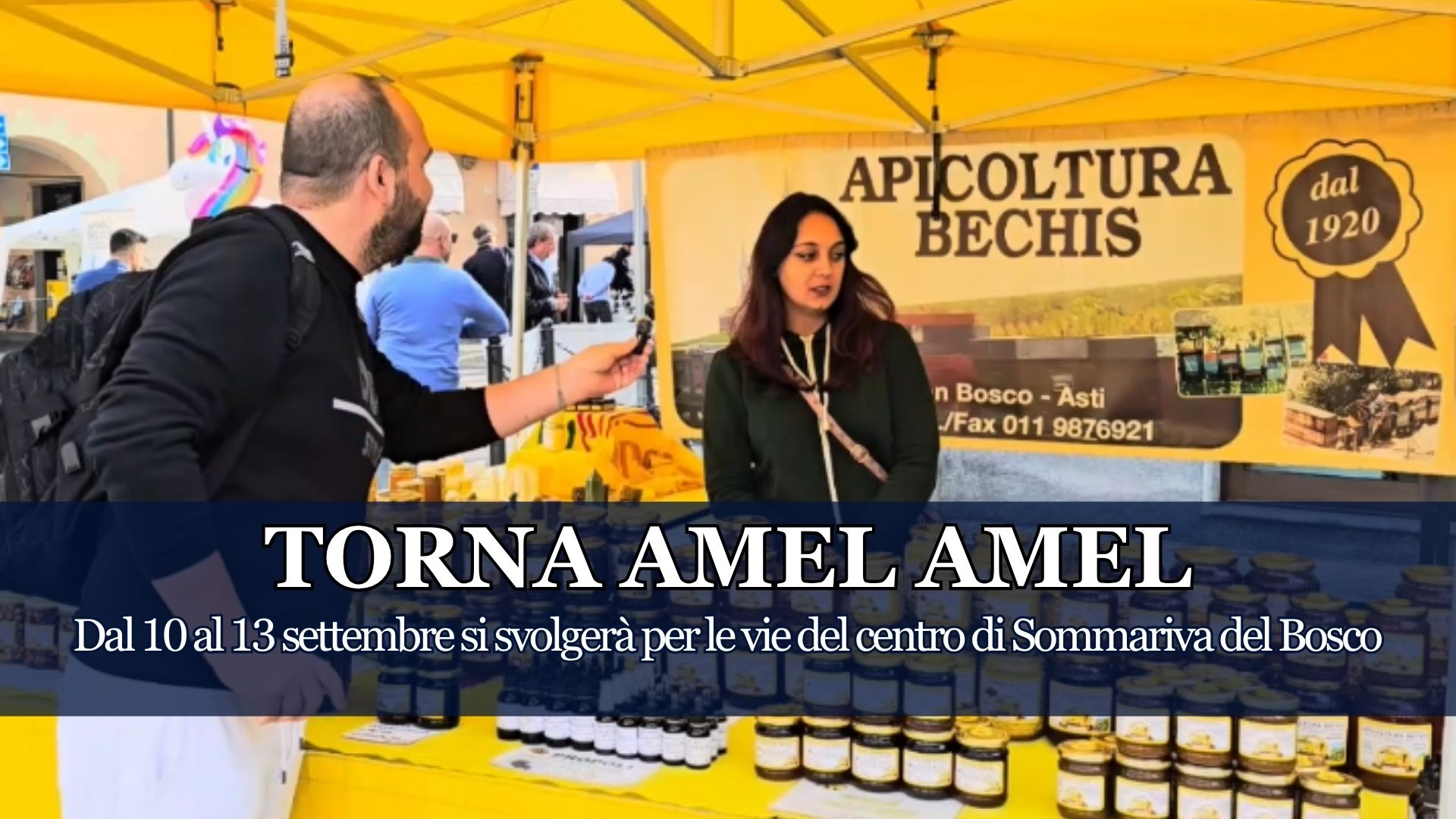 Dal 10 al 13 Settembre, Sommariva del Bosco diventa ancora una volta la Capitale dei Mieli Pregiati, è nuovamente tempo di Amel Amel e noi ci saremo