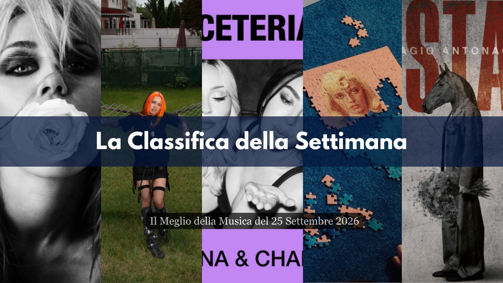Grandi Ritorni, ma anche rovinose cadute, Novità molto interessanti e prime volte assolute, la Nostra Classifica cambia volto anche questa Settimana