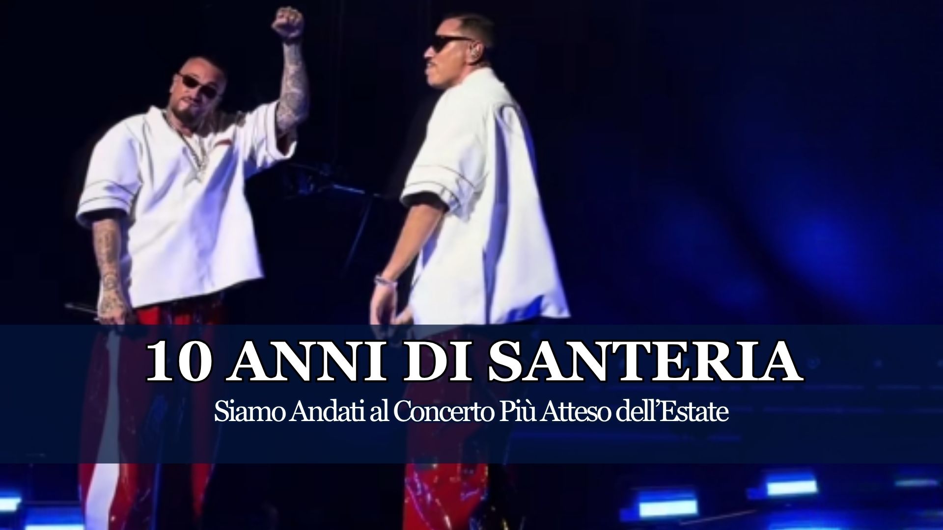 Marracash e Guè, insieme, ancora una volta, Santeria non è stato solo un Live ma la celebrazione di due Leggende del Rap Italiano. Il Racconto