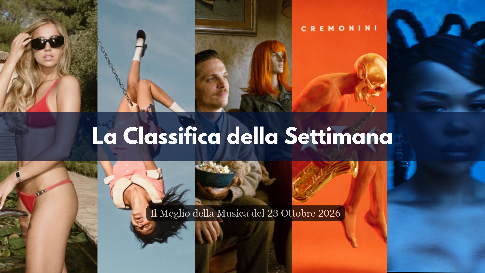 Una Settimana piena di Cambiamenti per la Nostra Classifica Settimanale della Migliore Musica del Momento, una Nuova Numero Uno, tante Novità da Scoprire