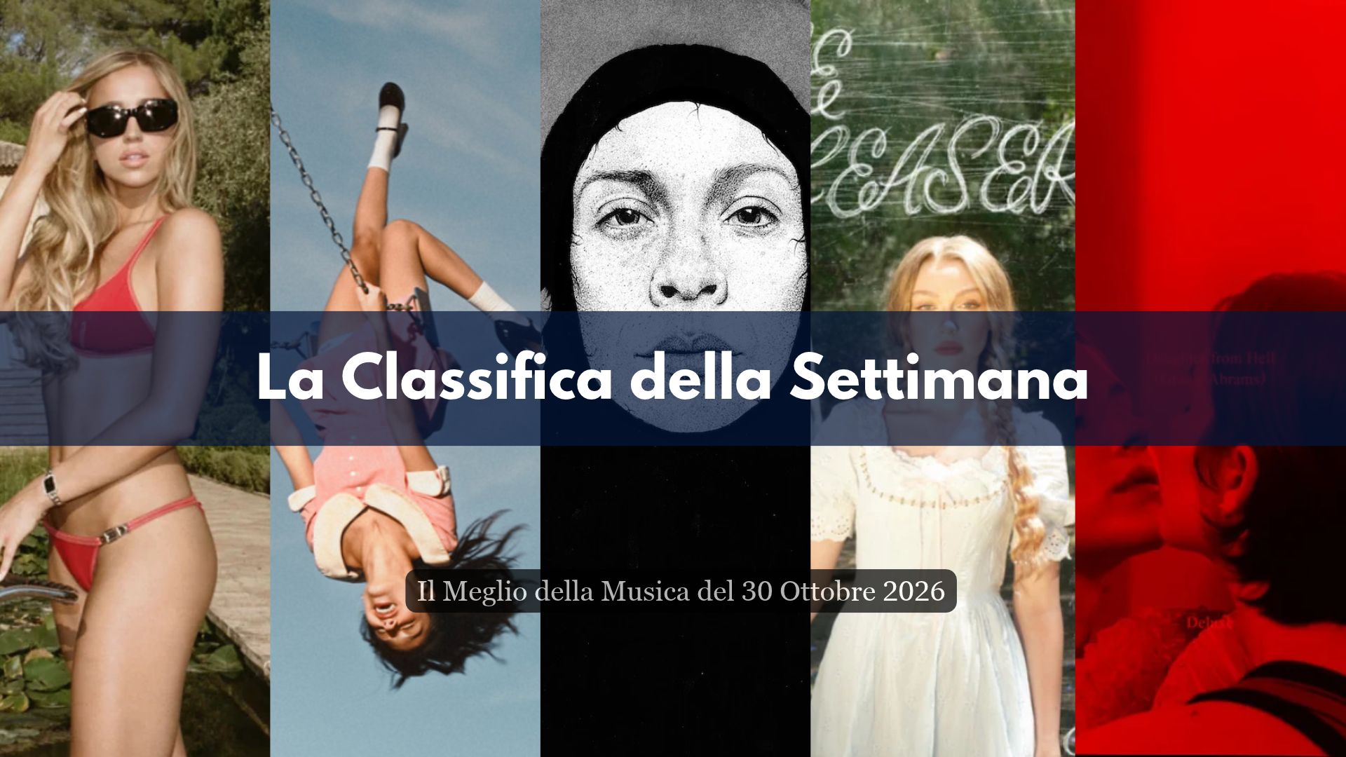 Chi sale, chi crolla e chi non molla? Scopri la Classifica del 30 Ottobre per non perdere il Meglio della Musica di questa Settimana, le Sorprese non Mancano