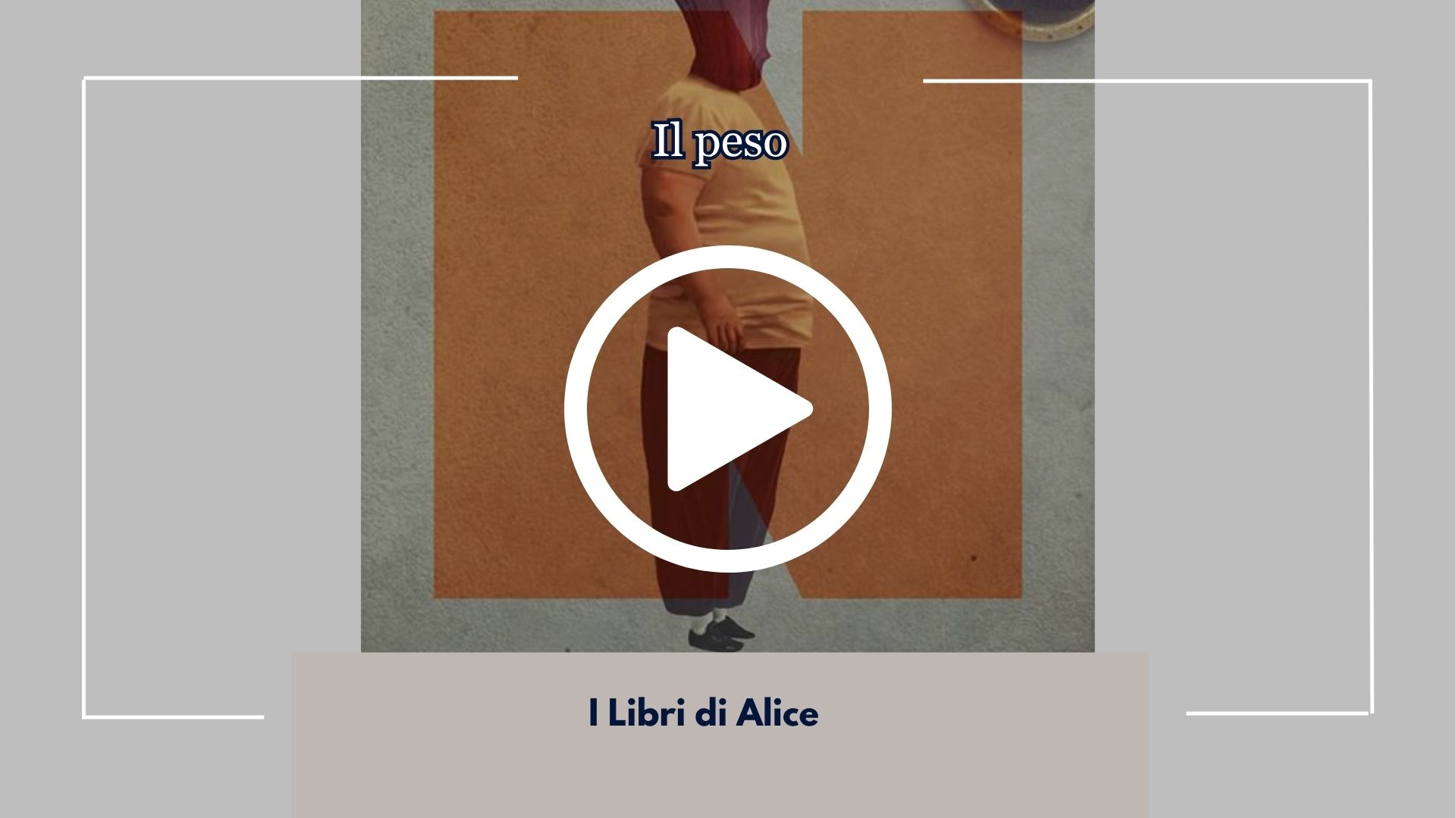 Dal Nostro Book Club "I Libri di Alice" la Recensione dell'Opera di Liz Moore "Il Peso". Guardar mangiare gli altri mi dà molta gioia
